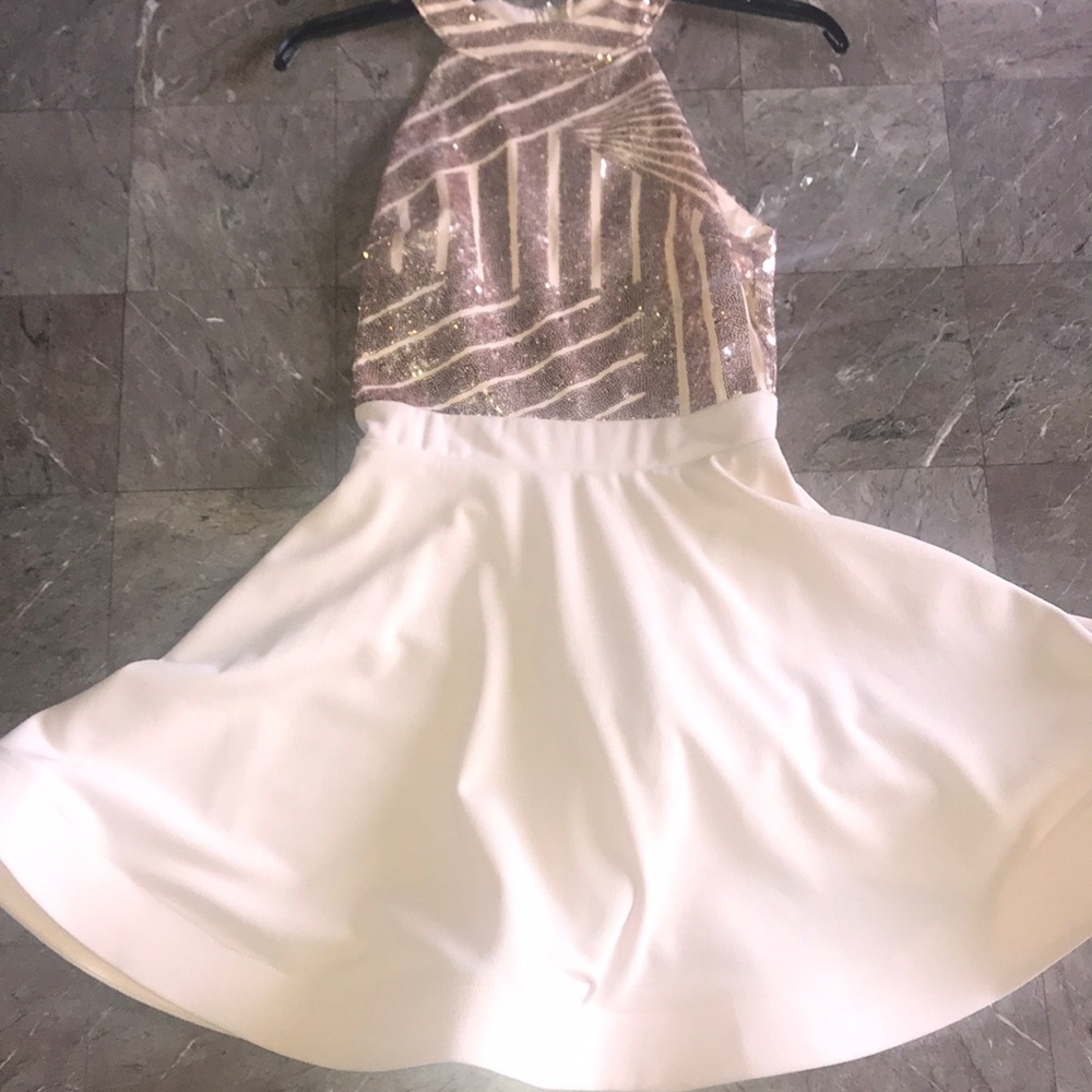 Rose gold (juniors) party dress